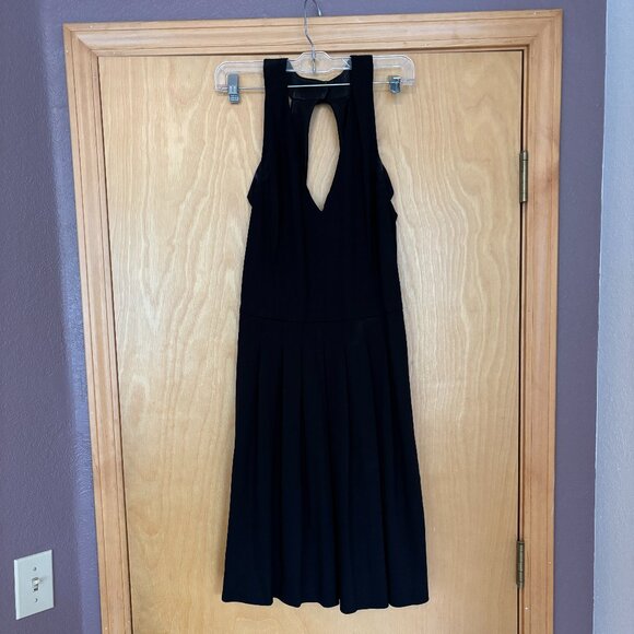 Banana Republic Black Mid-Length Dress, Size 6 - Picture 1 of 4